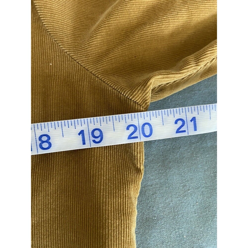 Vintage Y2K Solitaire Women's Corduroy Blazer Size M Camel Academia Indie Sleaze - Picture 10 of 12